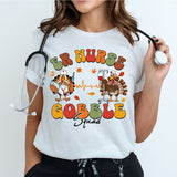 Er Nurse Gobble Squad Thanksgiving Shirt, Thankful ER Nurse Shirt