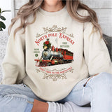 North Pole Express Shirt, Vintage North Pole Train Shirt