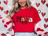 Valentine Mama Coquette Shirt, Valentine's Day Tee, Mama Mimi Nana Gigi Valentine T-Shirt