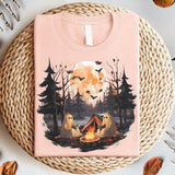 Halloween Camp Shirt, Camping Halloween Shirt