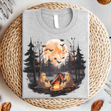 Halloween Camp Shirt, Camping Halloween Shirt