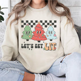 Lets Get Lit T-Shirt, Let's Get Lit Christmas Shirt