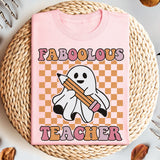 Faboolous Teacher Halloween Shirt, Spooky Teacher Shirt