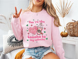 Spanish Valentine's Day Sweatshirt, You're The Concha To My Cafecito Valentine T-Shirt