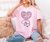 Heart Stethoscope Tee, Nurse Valentine's Day Shirt, Nurse Valentine Sweatshirt