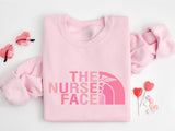 The Nurse Face Sweatshirt, The Nurse Face Pink Version T-Shirt, Nurse Shirt