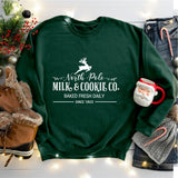 North Pole Milk And Cookie Co. Baked Fresh Daily Since 1802 Shirt