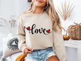 Love Shirt, Cute Love Shirt with Hearts, Boyfriend and Girlfriend Shirt, Couple Shirt