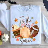 Tis The Season Halloween Sweatshirt, Fall Pumpkin T-Shirt