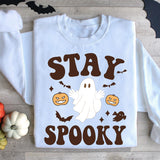 Stay Spooky Shirt, Pumpkin Ghost Shirt, Halloween Party Shirt