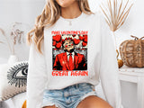 Make Valentie's Day Great Again Shirt, Trump Valentine's Day T-Shirt, Valentine Trump Tee