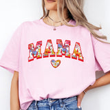 Floral Mama Shirt, Mom Life Shirt