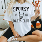 Spooky Babes Club Shirt, Skeleton Halloween Shirt