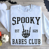 Spooky Babes Club Shirt, Skeleton Halloween Shirt