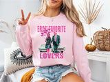 Eros Favorite Lovers Sweatshirt, Trump and Melania Valentine Shirt, Political Love Tee