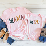 Mama Mini Shirts, Mom Baby Shirts