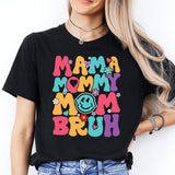 Mama Mommy Mom Bruh Shirt, Retro Vintage Mama Shirt