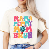 Mama Mommy Mom Bruh Shirt, Retro Vintage Mama Shirt