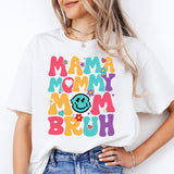 Mama Mommy Mom Bruh Shirt, Retro Vintage Mama Shirt