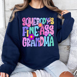 Somebody's Fine Ass Grandma Shirt, Grandma Shirt