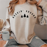 Christmas Tree Sweatshirt, Rockin Around the Christmas Tree Tee