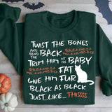 Twist The Bones Shirt, Scary Cat Shirt