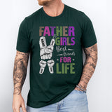 Father and Girl Best Friends for Life Shirt, Custom Dad Shirt