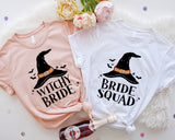 Witchy Bachelorette Party Shirt, Halloween Bride Shirt