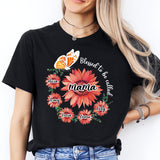 Butterfly Mama Mimi Nana Gigi Grandma Shirt