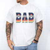 Custom Dad Shirt, Custom Kids Names Shirt