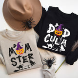 Momster and Dadcula Couple Shirts, Halloween Shirt