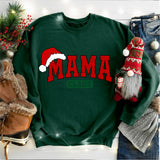 Mama Claus Sweatshirt, Christmas Mama Shirt