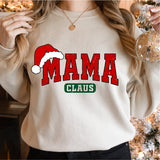 Mama Claus Sweatshirt, Christmas Mama Shirt