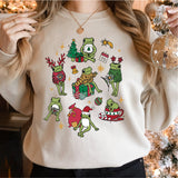 Christmas Frog Shirt, Cute Christmas Shirt