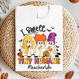 I Smell Tiny Humans Halloween Shirt, Halloween Teacher Shirt