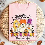 I Smell Tiny Humans Halloween Shirt, Halloween Teacher Shirt