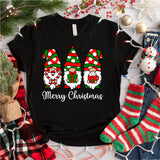 Merry Christmas Gnomes Shirt, Merry Christmas Gnome Shirt