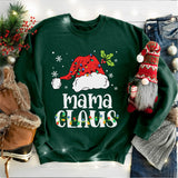 Mama Claus Sweatshirt, Christmas Sweatshirt