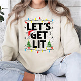 Lets Get Lit T-Shirt, Cute New Year T-Shirt