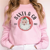 Christmas Santa And Go Shirt, Santa Claus Shirt