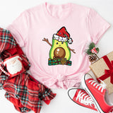 Guacamole Christmas Toddler Shirt, Retro Christmas Kids Shirt