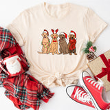 Christmas Shirt, Christmas Dogs Shirt, Dog Mom Shirt