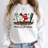 Xmas Hair Stylist T-Shirt, Merry Christmas Sweatshirt