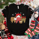 Christmas Teeth Shirt, Christmas Dentist Gift T-Shirt