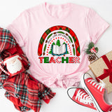 Peace Love Joy Christmas Teacher Shirt, Xmas School Tee