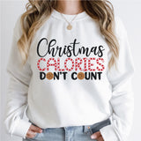 Christmas Calories Don't Count Shirt, Funny Christmas T-Shirt