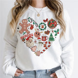 Christmas Heart Shirt, Christmas Love Shirt