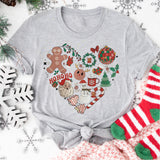 Christmas Heart Shirt, Christmas Love Shirt