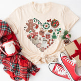 Christmas Heart Shirt, Christmas Love Shirt