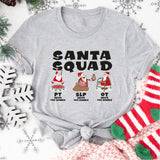 Santa Squad Sweatshirt, Speech Language Pathologist Christmas Shirt